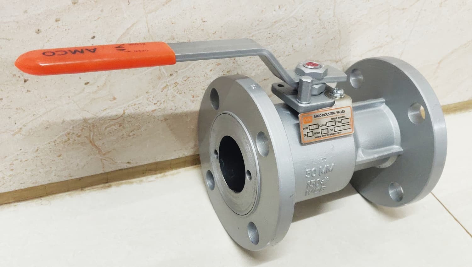 2PC Flanged Ball Valve View 10