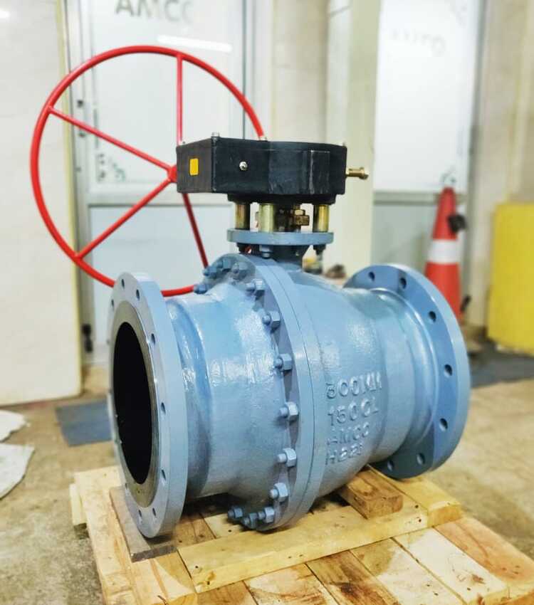 2PC Flanged Ball Valve View 3