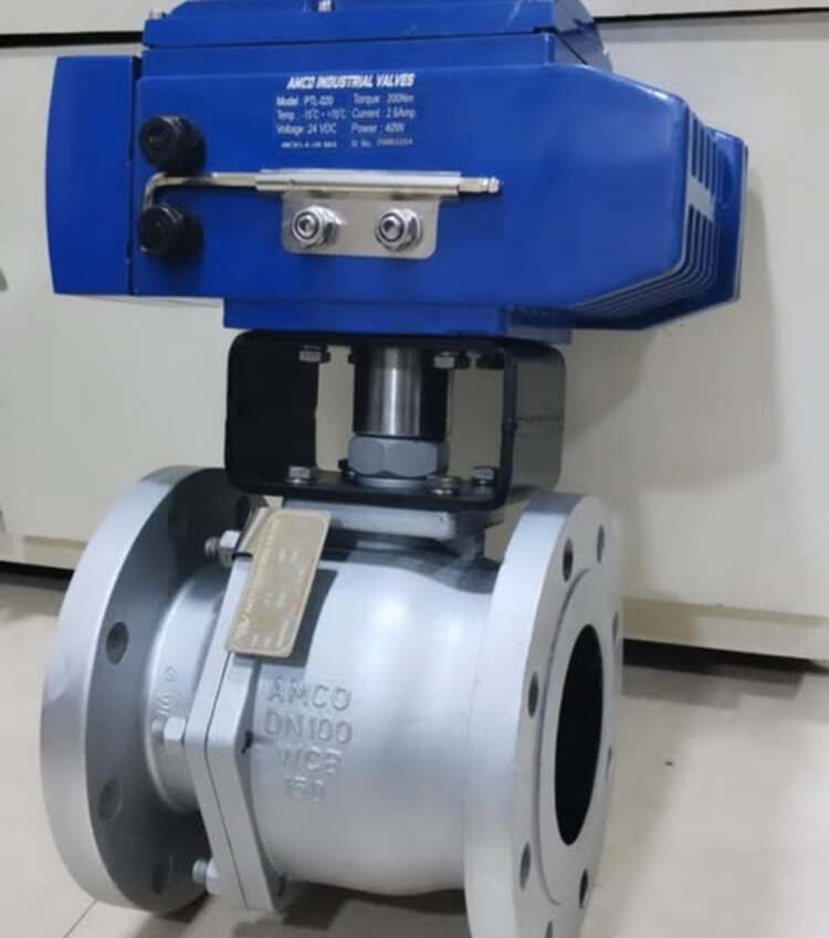2PC Flanged Ball Valve View 5