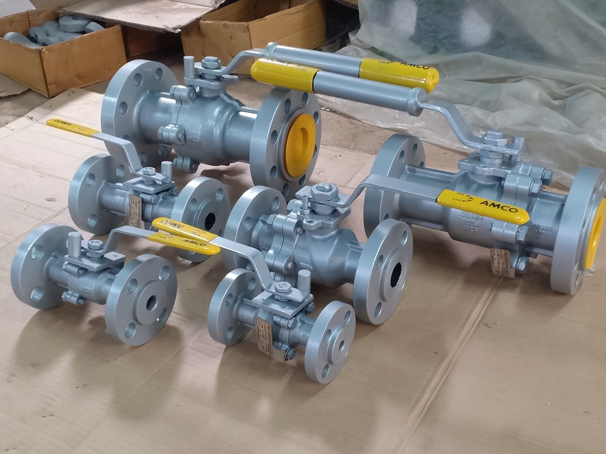 2PC Flanged Ball Valve View 6