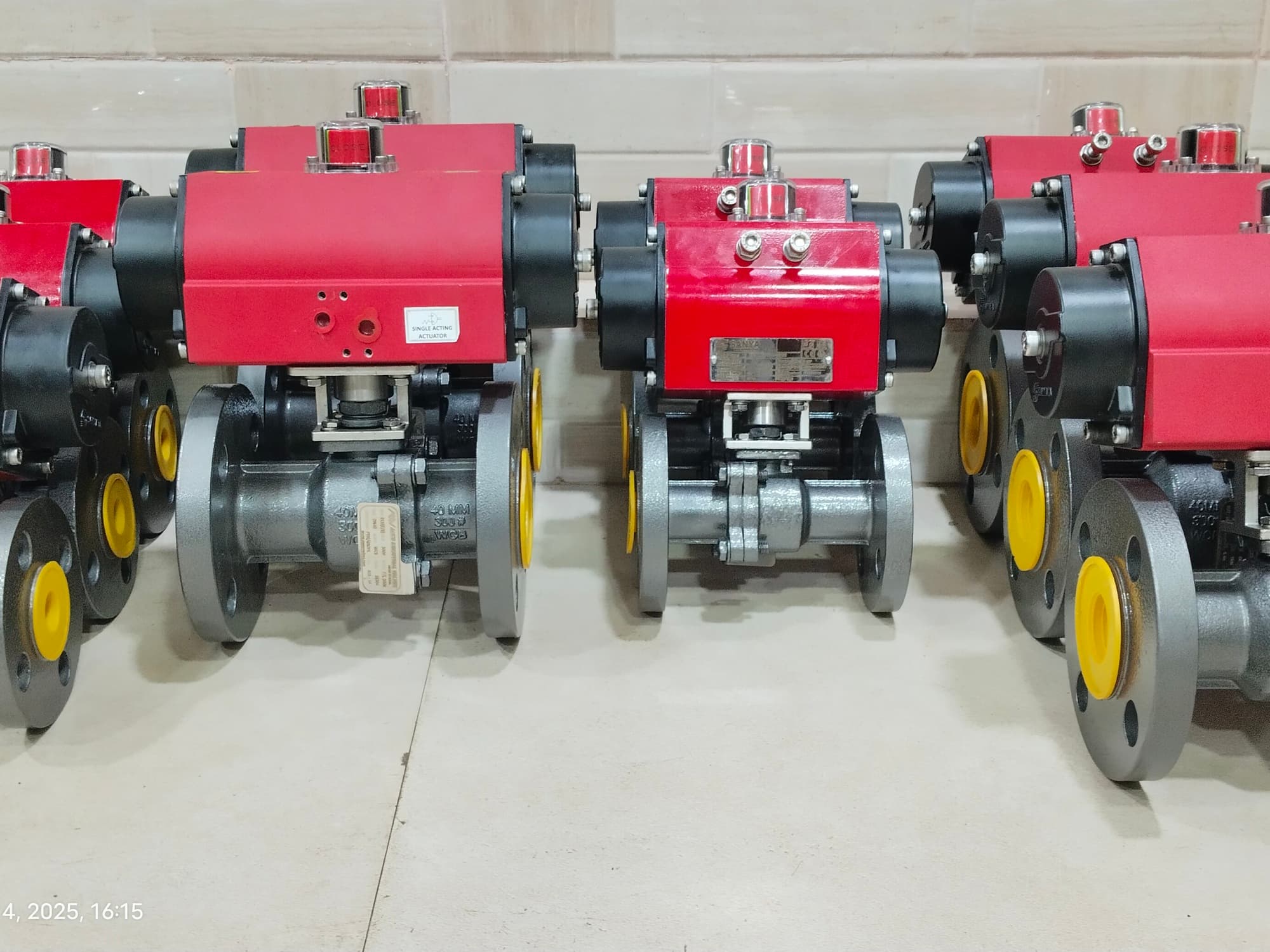 2PC Flanged Ball Valve View 7