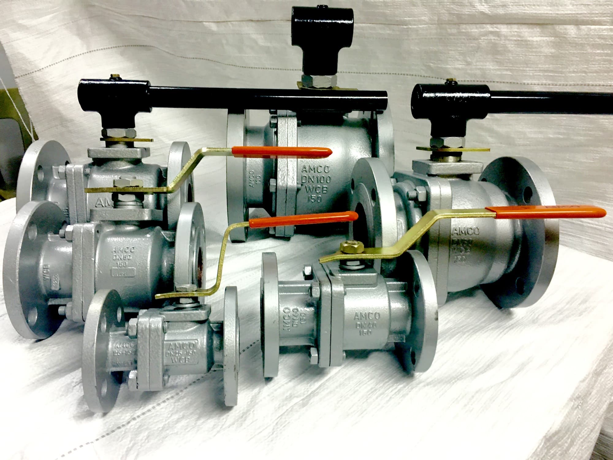 2PC Flanged Ball Valve View 8
