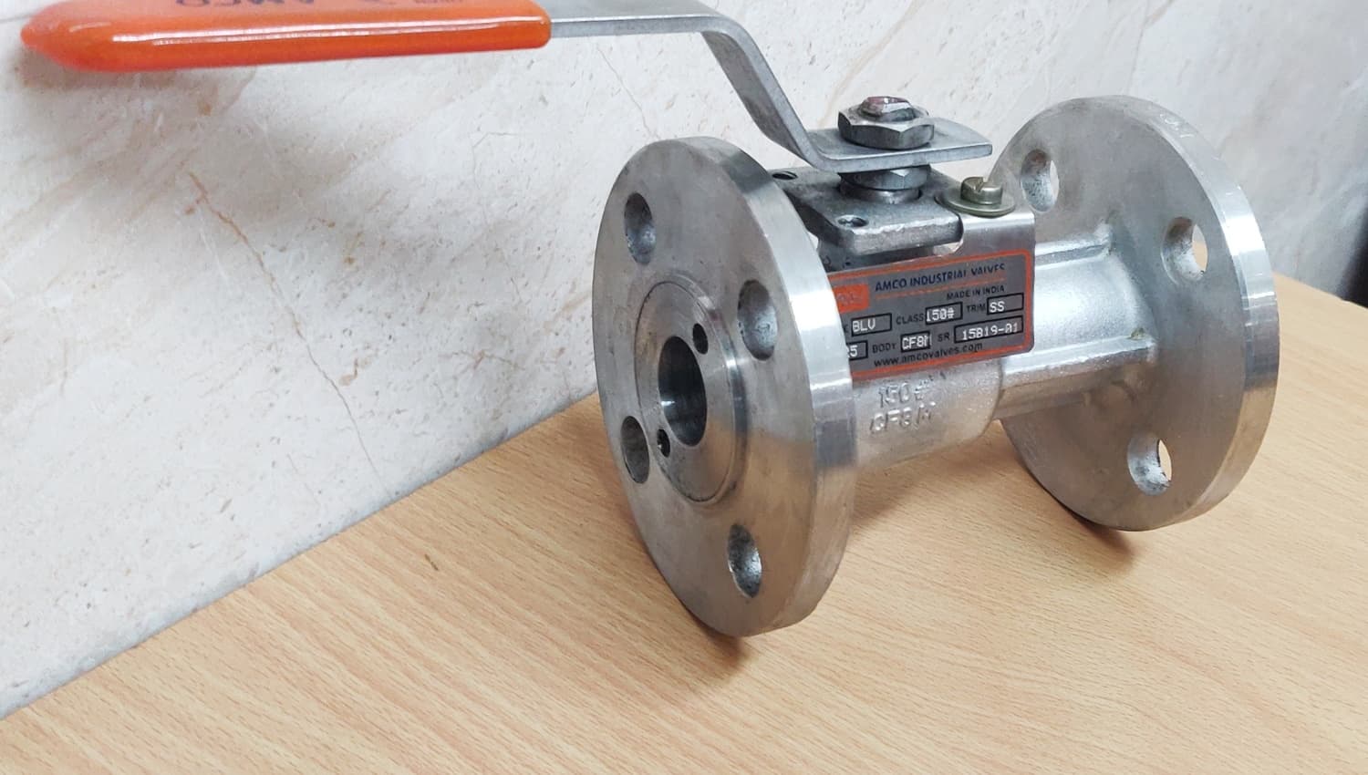 2PC Flanged Ball Valve View 9