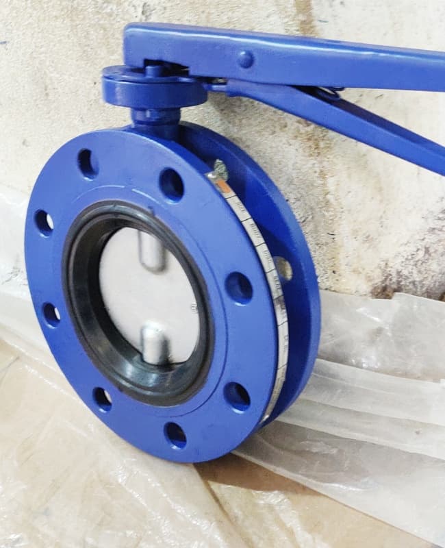 Wafer Flanged Butterfly Valve