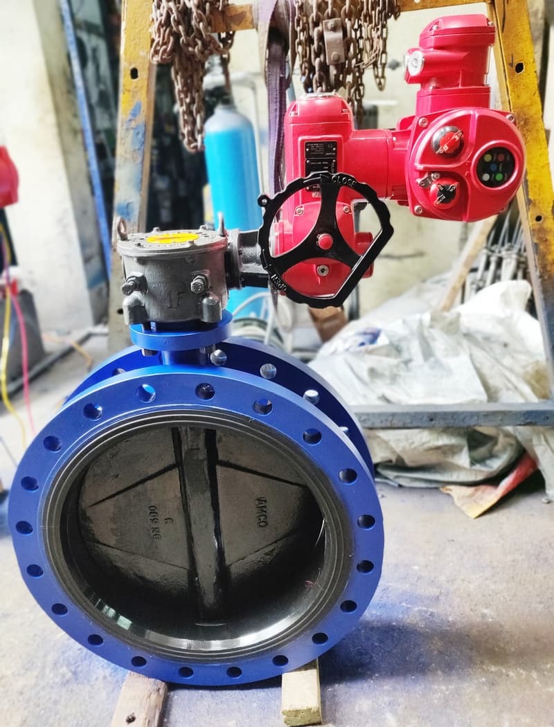 Wafer Flanged BFV View 3