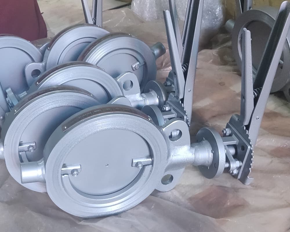Wafer Type Damper Valve View 3