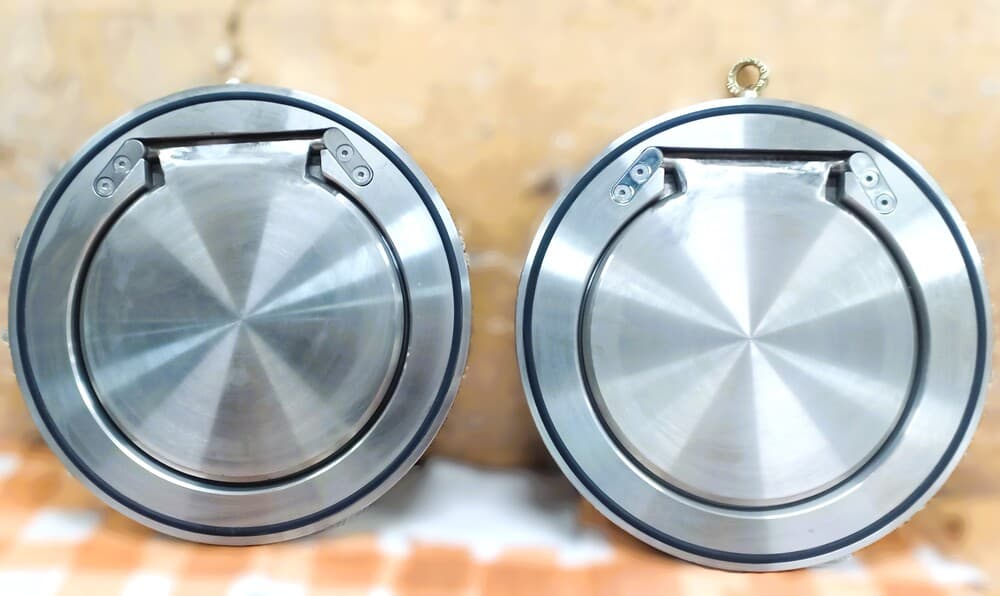 Wafer type check valve Metal seat