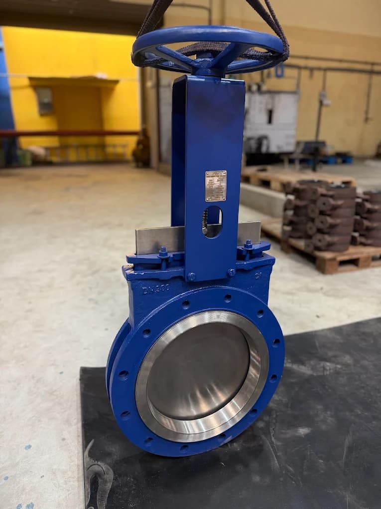 Bi-Directional Flanged Resilient Seat Knife Edge Gate Valve
