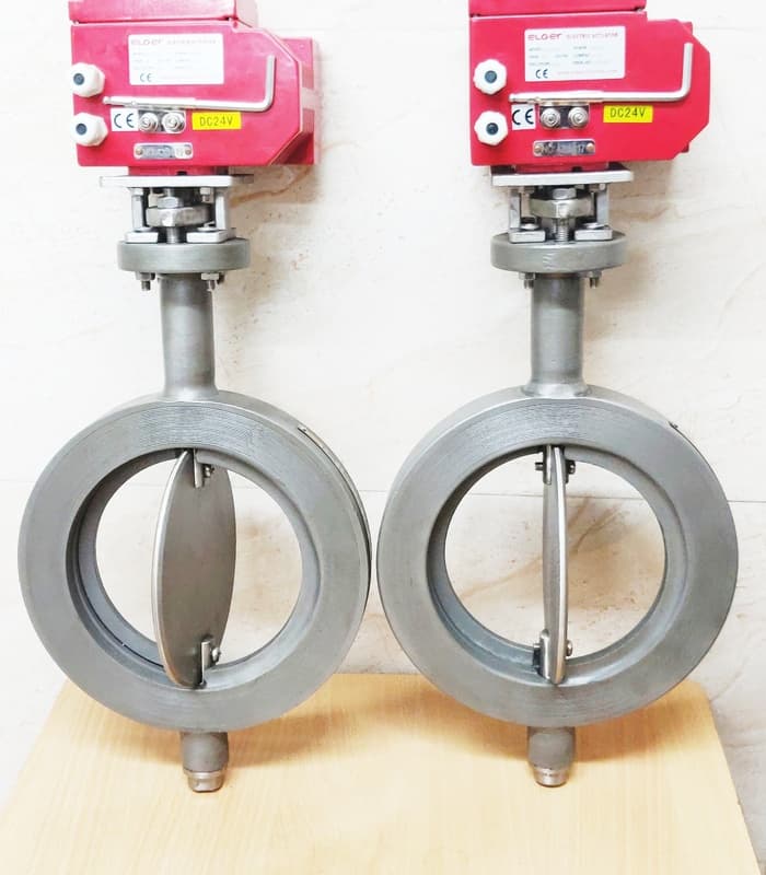 Wafer type Damper valve - seatless design