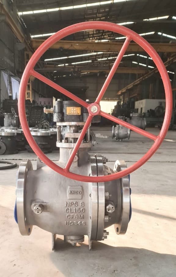 2 Piece Trunnion Ball Valve