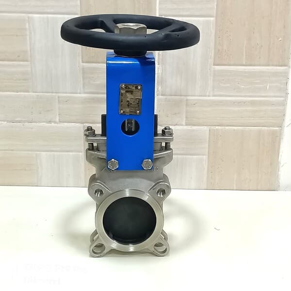 Wafer Lugged Resilient Seat Knife Edge Gate Valve