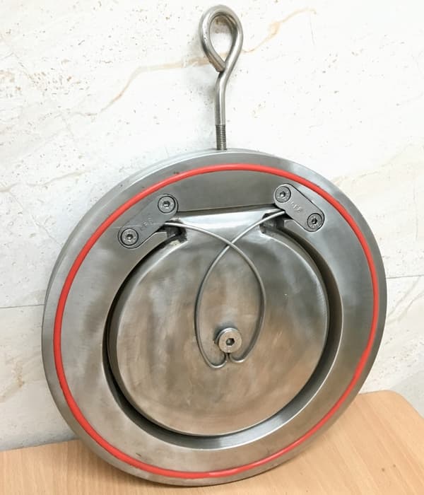 Wafer type check valve Resilient seat - Spring type